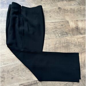 Ann Taylor black lined slacks